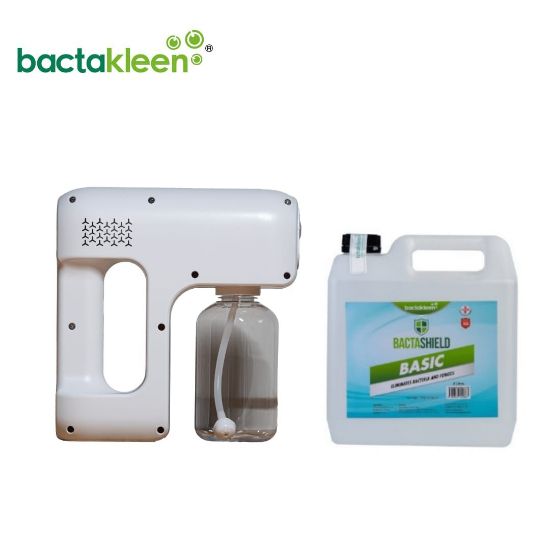 Picture of Big fog Spray Gun with bactashield 4L bundle (White)